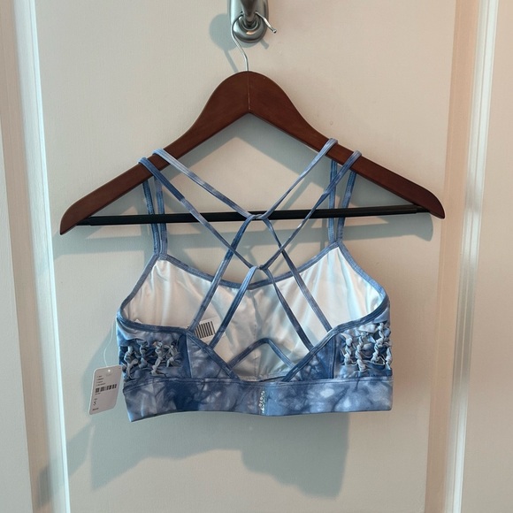 FP Movement by Free People Blue Tie-Dye Sports Bra - Picture 3 of 16